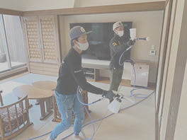 ウイルス対策｜有限会社ハートホーム｜一般戸建て住宅・大型商業施設・宿泊施設・ホテル・旅館・病院の建築設計施工と抗菌施工ができる工務店｜静岡県駿東郡小山町須走